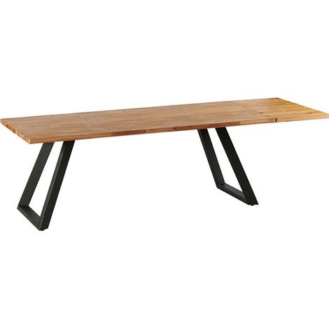 Rallonge pour table à manger 200 cm finition miel COSTENTA
