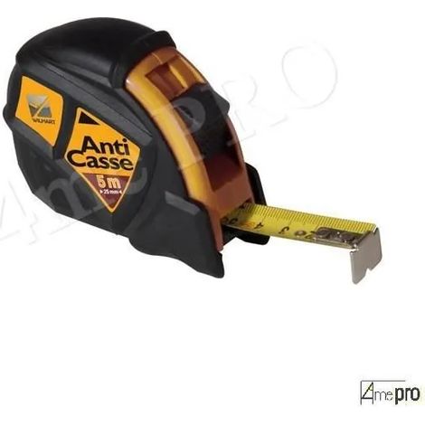 Metro a nastro Wilmart 747008 anti-rottura 8 m 25 mm