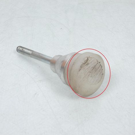 [PRODUIT D'OCCASION] Tampon pare carter 150g M10 pas 125 Plastique Générique pour moto (1/3)