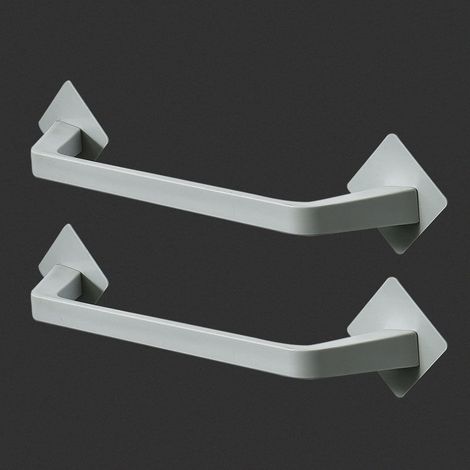 Porte-serviettes sans perforation, rangement sanitaire pour WC et bain