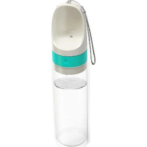 1. Bouteille d'eau pour chien 1000ml – Gourde de voyage avec bol distributeur pour promenade. (1/4)