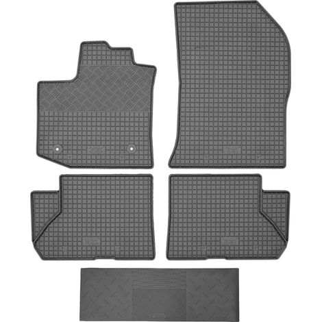 RIGUM 900620 Fußmatten + 900101 Abdeckung – Dacia Dokker SUV von 2013–2021, RN Fahrersitz – EINBAU