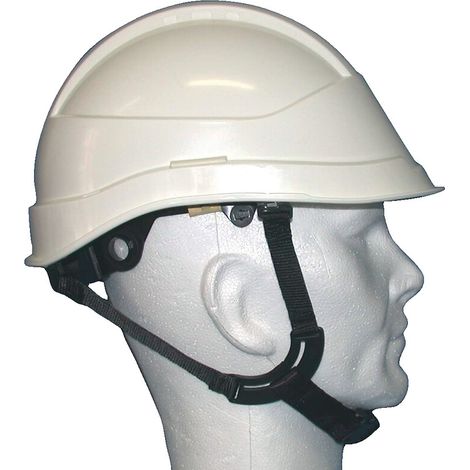 Casque KARA monteur avec jugulaire EBT blanc - ETABLISSEMENTS AUBOUEIX