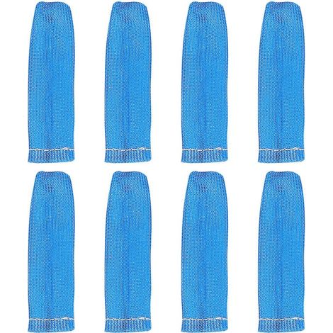 Boîtier de Câble de Bougie D'allumage 8pcs en Fibre de Verre Tube Isolant Résistant à Haute Température Structure Double Couche pour Protection Moteur (1/5)