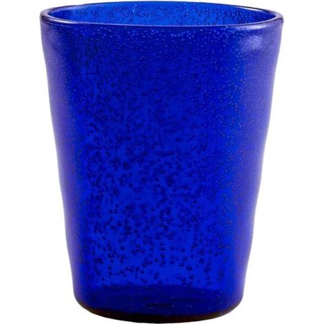 Zani Serafino Bicchiere Synth da Acqua in Metacrilato Blue V.