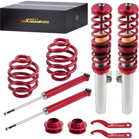 Ammortizzatori Assetto a Ghiera Regolabile for BMW E46 3 Serie 1998-2005 318 320 (1/5)
