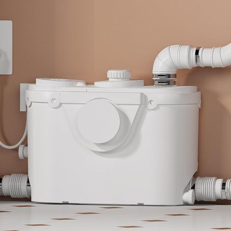 Broyeur sanitaire pompe de relevage – Moteur cuivre 7m, filtre anti-odeurs (1/5)