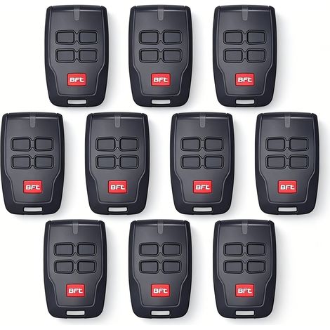 Télécommande pour portail BFT MITTO B RCB4 Pack de10