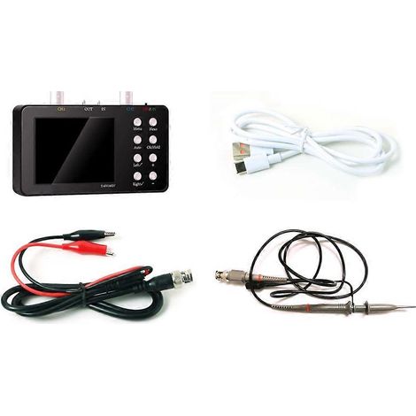 Oscilloscope numérique double canal SCO2, fréquence d'échantillonnage de 50 MHz, bande passante analogique de 10 MHz, fonction AUTO anti-bumping. (1/4)