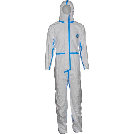 Dupont Schutzoverall Typ 4/5/6 Tyvek 600 Plus, weiß, Unisex-Größe: 2XL
