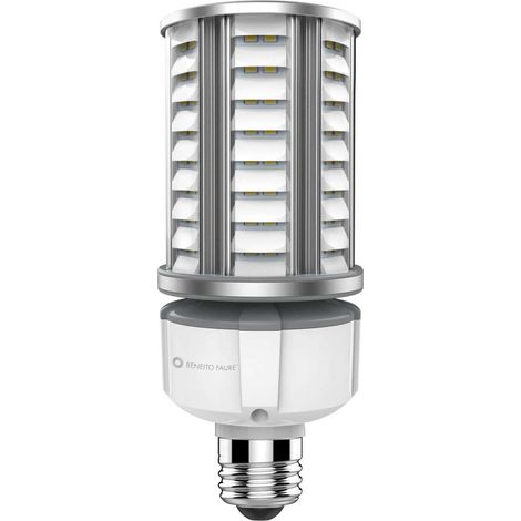 Proiettore LED OBO 36W Retrofit E27/E40 2200K 2700lm Fascio 170º IP64 per Illuminazione Esterna Professionale - Beneito & Faure