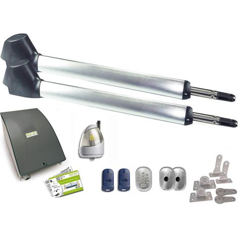 EVO748 T automatisme kit motorisation - DUCATI HOME-AUTOMATION - AUTOMATISME DE PORTAIL - pour portail battant maxi 4m/350kg chaque vantail avec le vérin télescopique