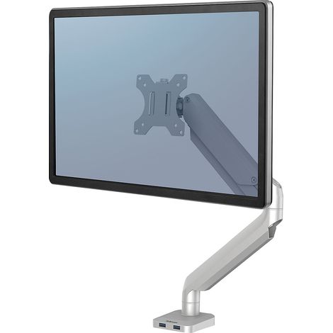 Fellowes, Bras porte-écran série PLATINUM, bras simple pour 1