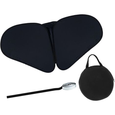 Ce store de bureau pliable de 157 cm (62 pouces), fourni avec un sac de rangement, bloque la lumière et l'air, ce qui le rend idéal pour les personnes sensibles à la lumière. Disponible en plusieurs c (1/5)