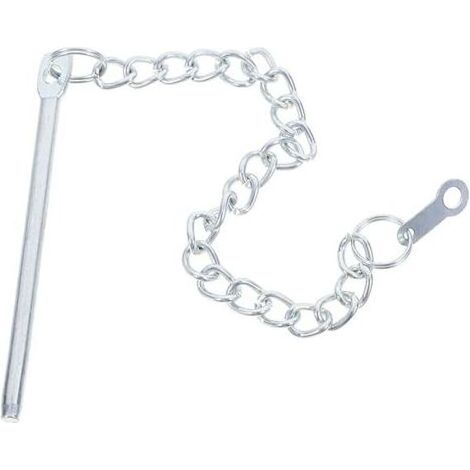 Accessoires pour parasols de jardin avec sangle de fixation, chaînette métallique, compatibles avec les parasols déportés et autres modèles. (1/5)