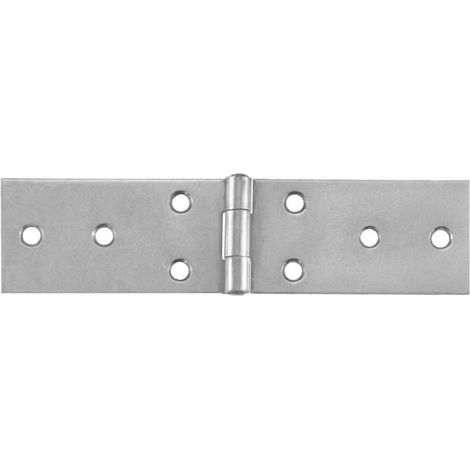 Cerniere strette lunghe Inox 140 x 34 mm. - 2 pz.