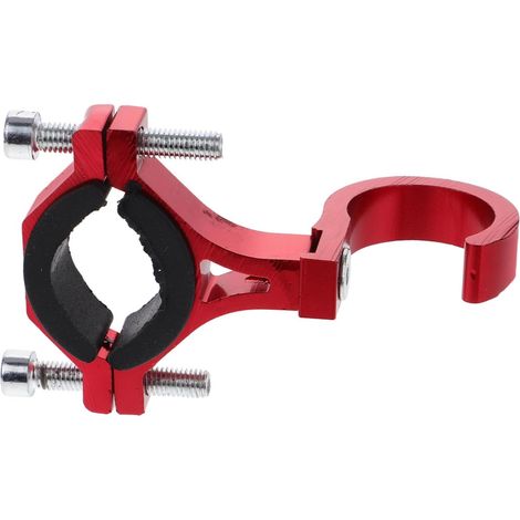 Crochet de Guidon pour Trottinette Crochet de Vélo pour Casque Support de Casque de Moto Rouge (1/5)