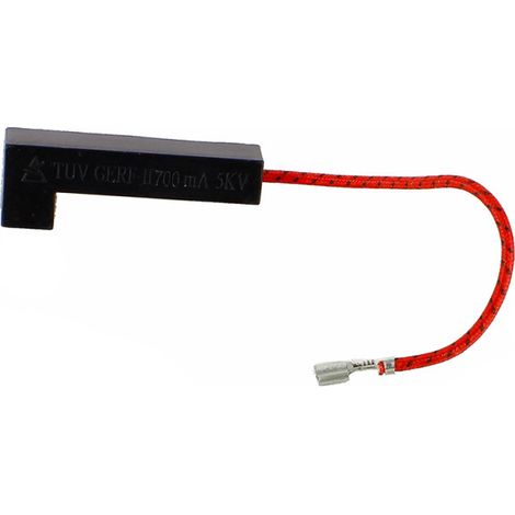 Fusible du transformateur  9005540 pour Micro-ondes ESSENTIEL B MICRO ONDES COMBINE ESSENTIELB EX232N DORIAN 2, MICRO ONDES ESSENTIELB EM282N