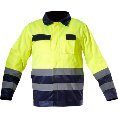 Warnjacke gelb, "2XL", CE, lahti (1/5)