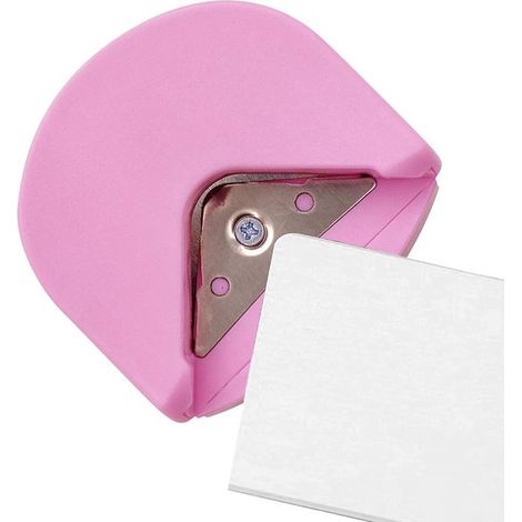 1 Mini perforatrice d'angle Perforatrice de bureau Perforatrice pour papier à usage quotidien Perforatrice d'angle Arrondisseur d'angle pour dossiers et (1/5)