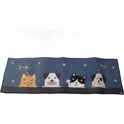 Tapis antidérapant motifs mignons pour cuisine, salon, salle de bain - 40x120cm (1/5)