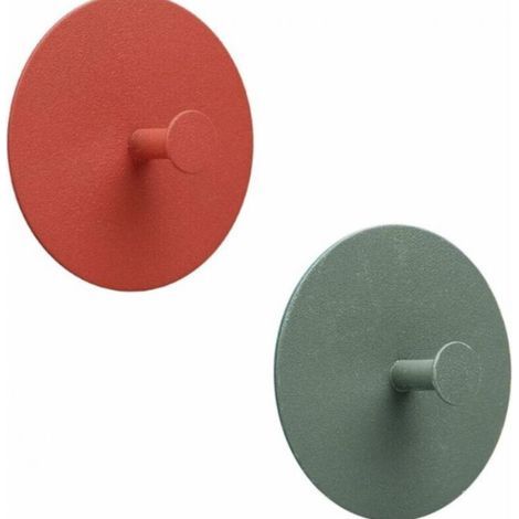 2 Pack Wall Hooks, Self-Adhesive No Drilling Towel Rack Door Hooks Wall Hooks Stainless Steel Suitable for Bathroom, Kitchen, Bedroom, Bathroom, Kitchen, Office, etc. (1/5)