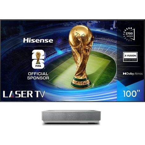 Vidéoprojecteur Hisense 100L5ND Laser TV 4K Gris