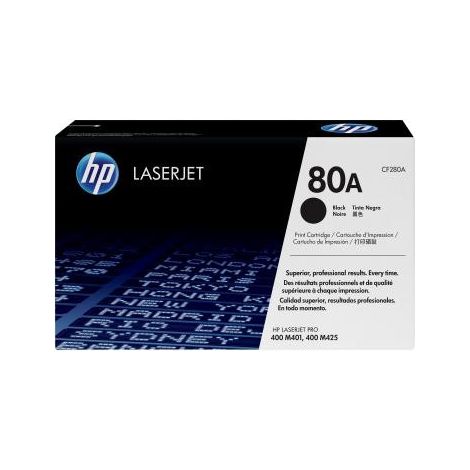 Tóner Original HP nº80A/ Negro (1/2)