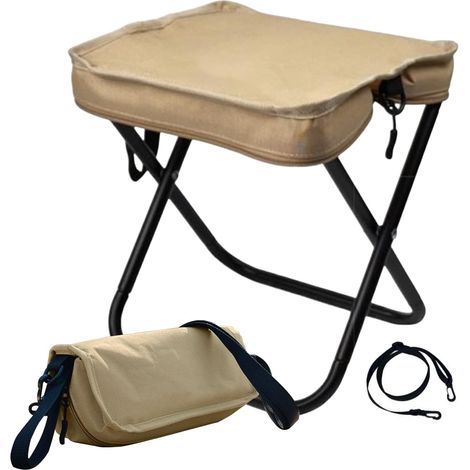 Chaises Extérieures Pliantes Sac de Transport Compact Siège (1/5)