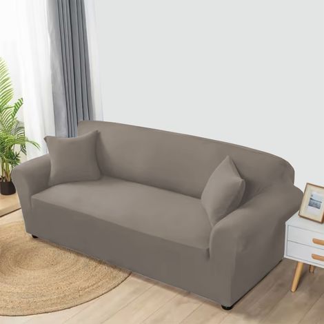 Copridivano FLASH TORTORA elasticizzato ad alta Vestibilità 4 POSTI DA CM. 170 A 280