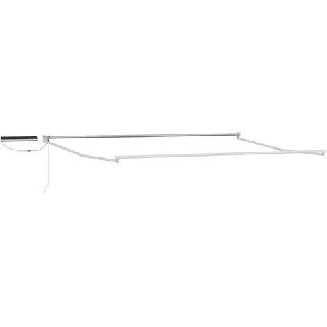 Store banne  Auvent rétractable électrique Rouge 4 × 3 m