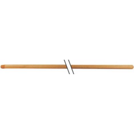 10 x MANICO P/SCOPA IN LEGNO EXTRA 130 CM