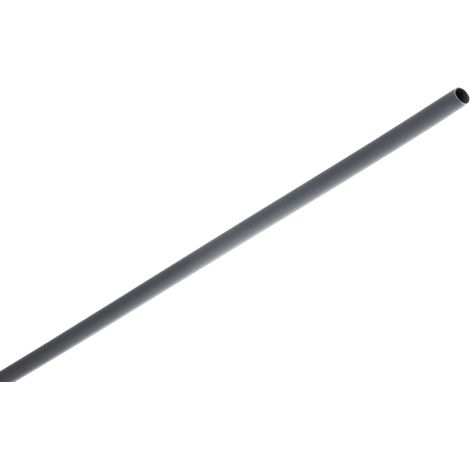 Gaine thermorétractable RS PRO, Dia. 1.6mm Gris rétreint 2:1, 1.2m ( Prix pour Paquet de 5 ) (1/2)