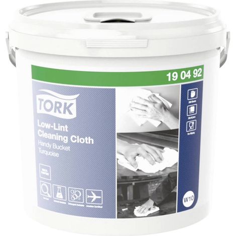Tork 190492 Panno per la Pulizia Carta Turchese 4 pz (1/4)