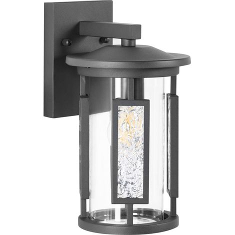 Outdoor Wall Light Black Metal Traditional Style Front Door Porch Light VEDEA (1/5)
