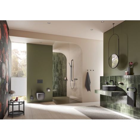 HEWI 477.20B100 92 Garniture de brosse WC Ser 477, mat (1/4)