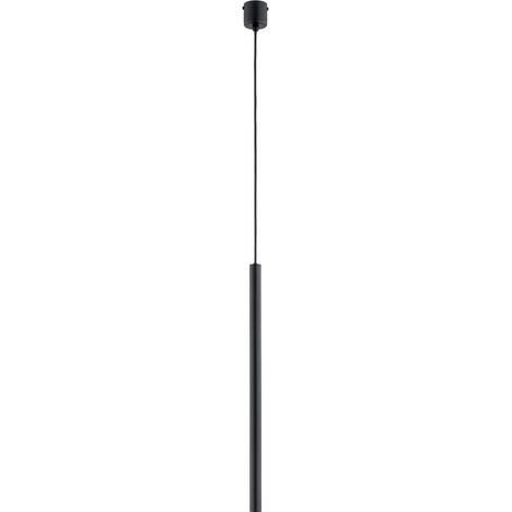 Suspension moderne tube noir cuisine G9 10W Alfa Collet (1/3)
