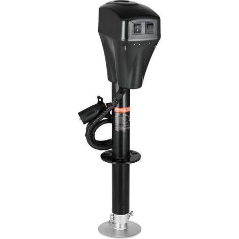 Levage électrique pratique, cric de remorque 2267 kg avec connecteur 7 broches pour remorque et camping-car (1/5)
