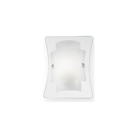 Ideal Lux Triplo - Grande applique murale intérieure à 2 ampoules en verre, E27 (1/2)