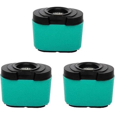 Lot de 3 filtres à air de rechange 792105 pour Briggs Stratton 276890 4233 593240 798748 pour moteur de tondeuse à gazon John Deere Z425 D170 LA165 (1/2)