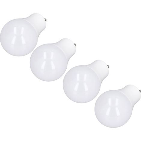 4er-Pack GU24 A19 9W LED-Lampen, warmweiß 2700K, Energiesparlampen, 120V (1/5)