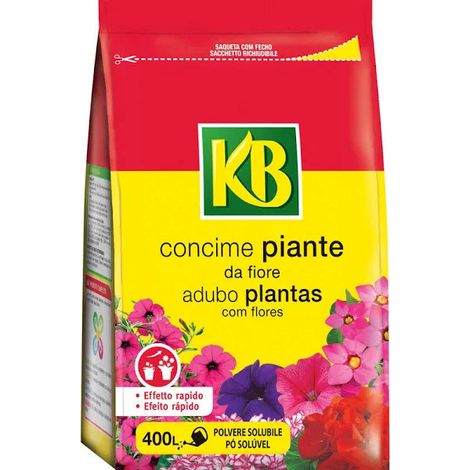 KB Concime Piante Fiore e Gerani - Confezione 800 Gr - (1/3)