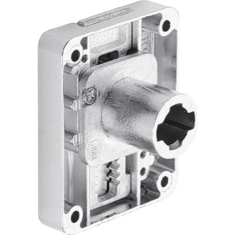 Serrure de meuble à cylindre à palastre variable pour cylindre interchangeable Z 23 Ø18 - LEHMANN (1/5)