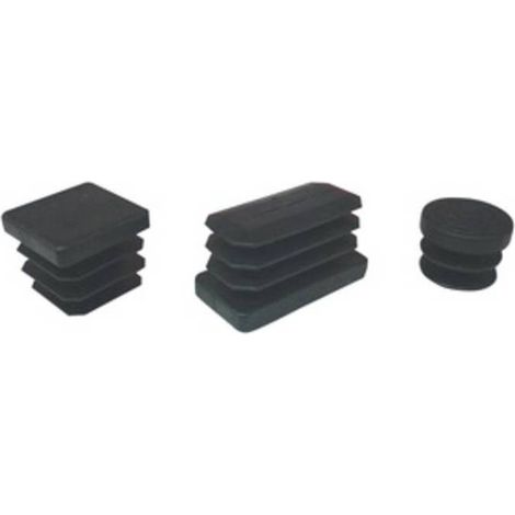 5 x BL PUNTALE ALETTATO 50X50 MM NERO 6 PZ
