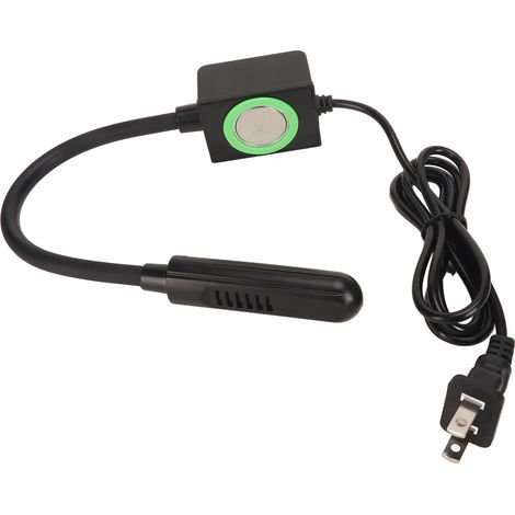 Lampe LED magnétique pour machine à coudre, 2W avec 15 perles lumineuses, cou flexible rotatif à 360° pour surfaces métalliques, prise US. (1/5)