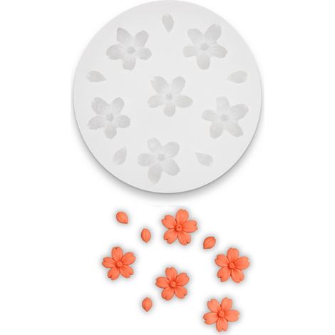 Molde de silicona - flores RS1-599 (1/2)