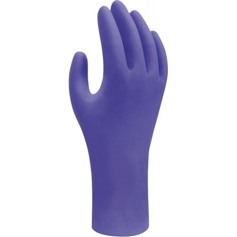 Guantes de un solo uso,Nitril,7540, Talla XL(9-10),pack de 100Unit.