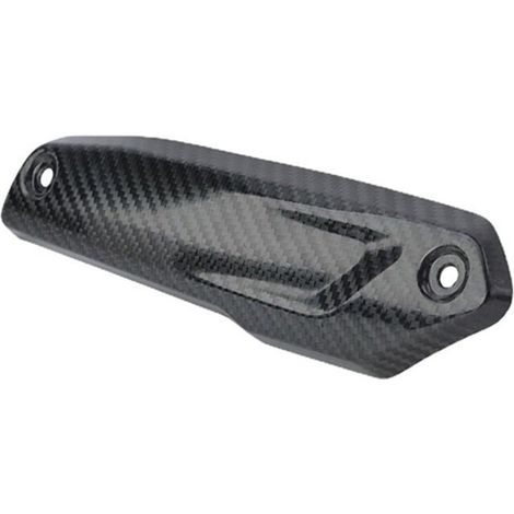 Ersatz-Hitzeschild aus Kohlefaser für Auspuffrohre von modifizierten F900-, F900R- und F900XR-Motorrädern. (1/2)