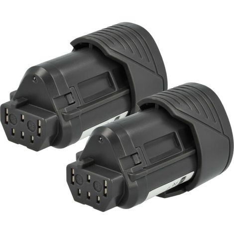 2x Batterie compatible avec AEG BLL12C, BS12C2, BS12C, BSB 12C, BBH12, BBS 12C, BLL 12C, BS 12C outil électrique (1500 mAh, Li-ion, 12 V)