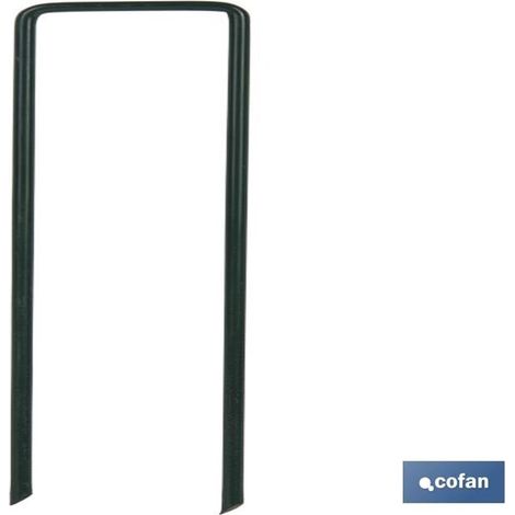 Confezione da 10 graffette a U da 15 cm per erba artificiale